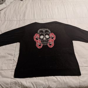 Cartigan skull sweater